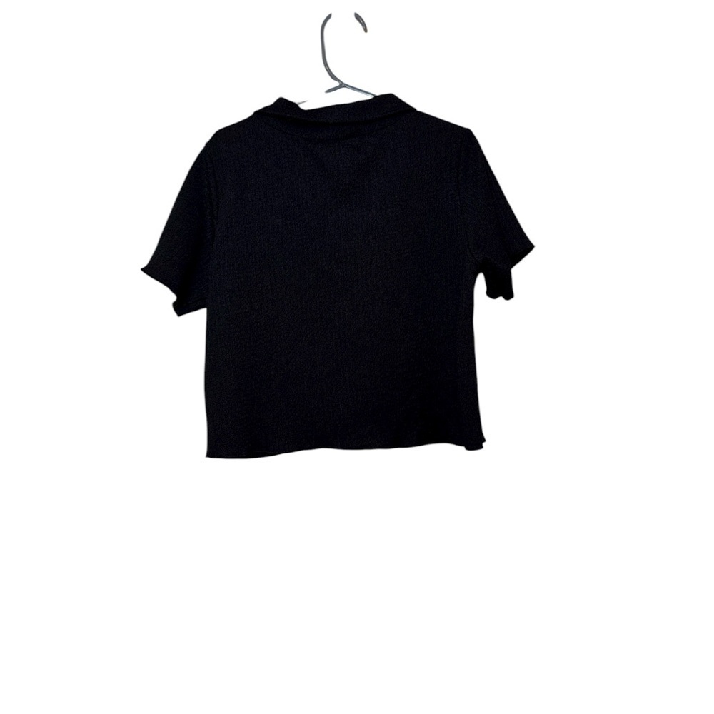 Cotton On Kids Two Piece Set Black Button Down Top and Wide Leg Pant Size 6T - Picture 11 of 14